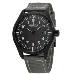 Startimer Pilot Quartz Black Dial Watch AL240BG4FBS6
