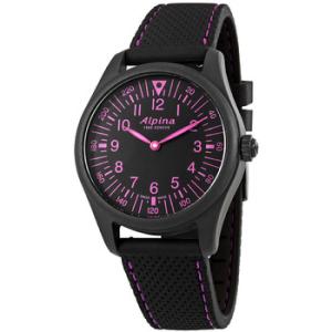 Startimerx Balance Quartz Black Dial Watch AL187BPPL4S6