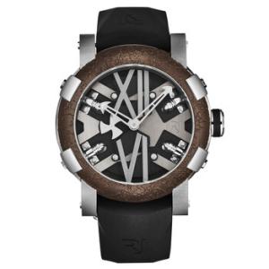 Steampunk Automatic Black Dial Watch RJ.ST.AU.101.10