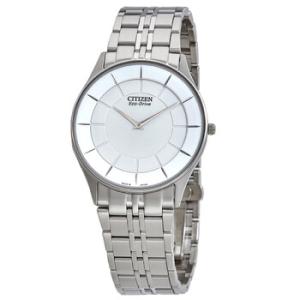 Stiletto EcoDrive White Dial Watch AR301065A