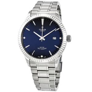 Style Automatic Diamond Blue Dial 41 mm Watch M127100017