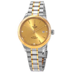 Style Automatic Diamond Champagne Dial Watch M125130007