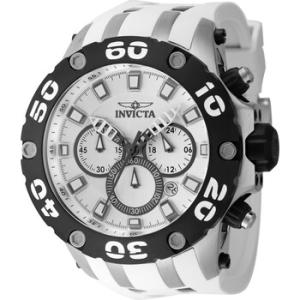 Subaqua Chronograph GMT Quartz Silver Dial Watch