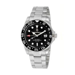 Subaquatic GMT Quartz Black Dial Watch C1S10BKBKBKJ