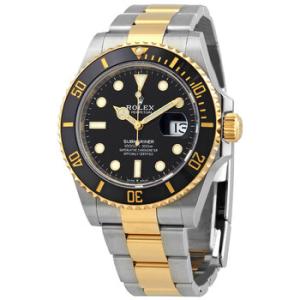 Submariner Black Dial Stainless Steel and 18K Yellow Gold Bracelet Automatic Watch 126613LNBKSO