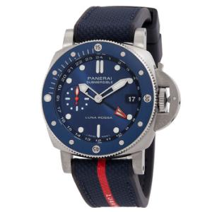 Submersible GMT Automatic Blue Dial Watch PAM01507