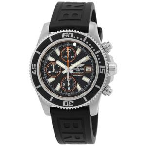 SuperOcean Chronograph II Automatic Chronometer Black Dial Watch A1334102BA85134ARSRDS