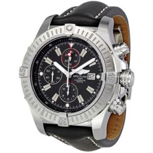 Super Avenger Black Dial Chronograph Watch A1337011B907BKLD