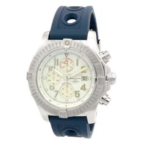 Super Avenger Chronograph Automatic Chronometer White Dial Watch a1337011b973  201s