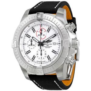 Super Avenger Chronograph Automatic White Dial Watch A133751A1A1X2