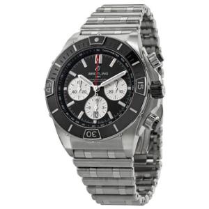 Super Chronomat B01 Chronograph Automatic Chronometer Black Dial Watch AB0136251B1A1