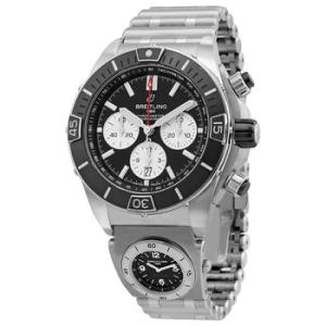 Super Chronomat B01 Chronograph Automatic Chronometer Black Dial Watch AB0136251B1A2