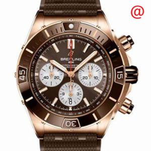 Super Chronomat Chronograph Automatic 18kt Rose Gold Chronometer Brown Dial Watch RB0136E31Q1S1