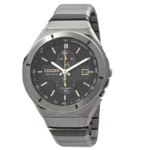 Super Titanium Armor Chronograph Black Dial Watch CA705855E