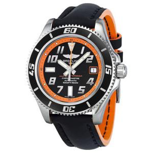 Superocean 42 Automatic Black Dial Watch A17364Y4BA89BKLT