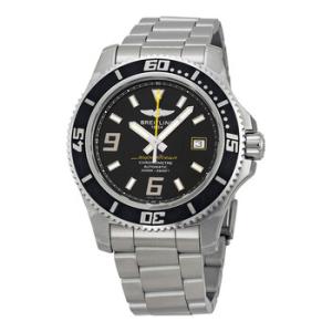 Superocean 44 Automatic Black Dial Watch A1739102BA78SS