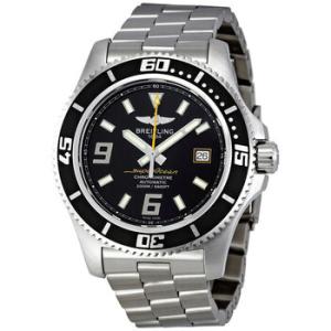 Superocean 44 Black Dial Automatic Watch A1739012BA78SS