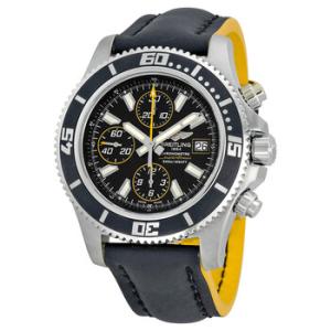 Superocean Chronograph II Black Dial Watch A1334102BA82BKYLT