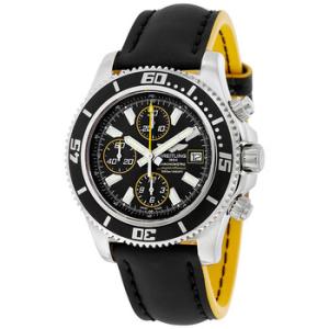 Superocean Chronograph II Black Dial Watch A13341A8BA82BKYLT