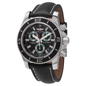 Superocean Chronograph Quartz Chronometer Black Dial Watch A73310A8BB75