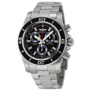 Superocean Chronograph m20000 Black Dial Stainless Steel Watch A73310A8BB74SS