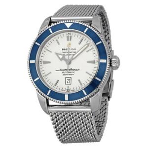 Superocean Heritage 46 Silver Dial Watch A1732016G642SS