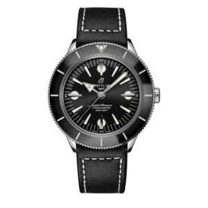 Superocean Heritage 57 Automatic Black Dial Watch A10370121B1X2