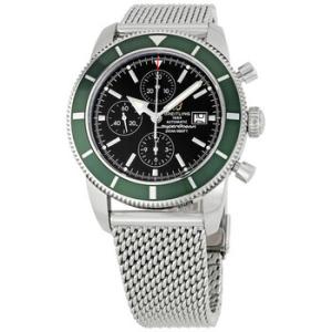 Superocean Heritage Black Dial Chronograph Watch A13320Q4B908