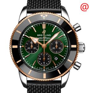 Superocean Heritage Chronograph Automatic Chronometer Green Dial Watch UB01622A1L1S1