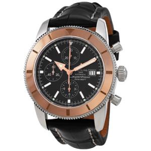 Superocean Heritage Chronographe 46 Black Dial Watch U1332012B908BKCT