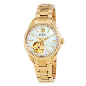 Sutton Automatic White Mother of Pearl Dial Watch 97L172