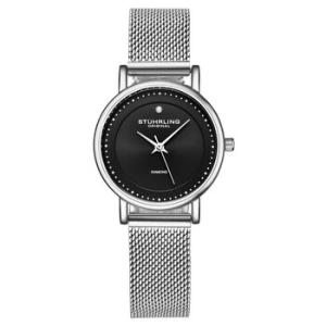 Symphony Quartz Diamond Black Dial Watch M16809