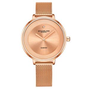 Symphony Quartz Rose Gold Dial Watch M16771