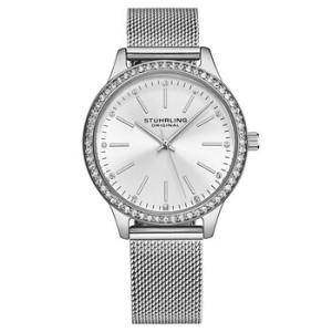 Symphony Quartz Silver Dial Watch M18006