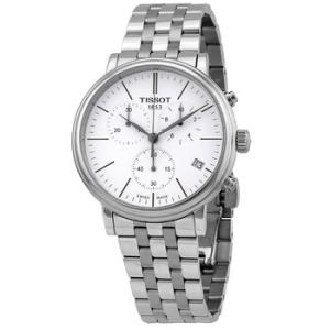 TClassic Carson Premium Chronograph Quartz White Dial Watch T122.417.11.011.00