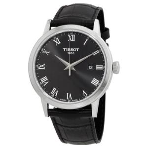 TClassic Quartz Black Dial Watch T129.410.16.053.00