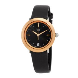 TGold Quartz Black Dial Watch T929.210.46.051.00