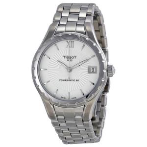 TLady Powermatic Automatic Silver Dial Watch T0722071103800