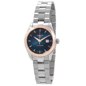 TMy Lady Automatic Diamond Graded BlueBlack Dial Watch T9300074104600