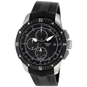 TNavigator Automatic Chronograph Black Dial Stainless Steel Watch T0624271705700