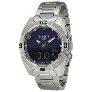 TTouch Expert Solar Blue Dial Watch T0914204404100