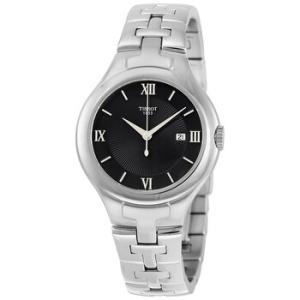 TTrend T12 Black Dial Stainless Steel Watch T0822101105800
