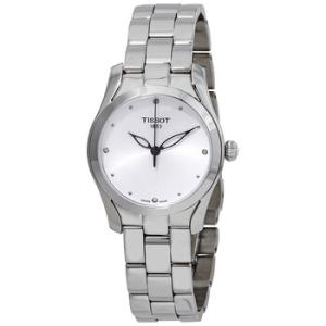 TWave Diamond Silver Dial Watch T112.210.11.036.00