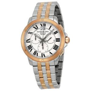 Tango Off White Dial Twotone Watch 4891SP500660