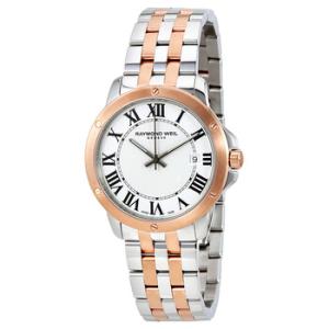 Tango White Dial Twotone Watch 5591SP500300
