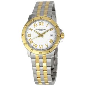 Tango White Dial Twotone Watch 5599STP00308