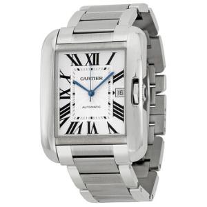 Tank Anglaise Silver Dial Stainless Steel Watch W5310008