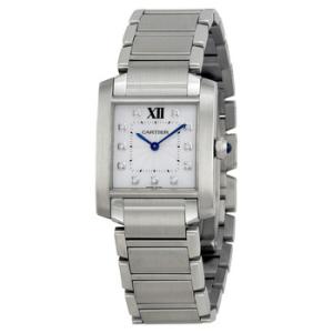 Tank Francaise Silver Dial Watch WE110007