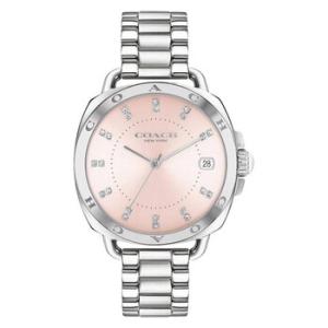 Tatum Quartz Crystal Blush Dial Watch