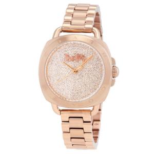 Tatum Quartz Rose Gold Dial Watch